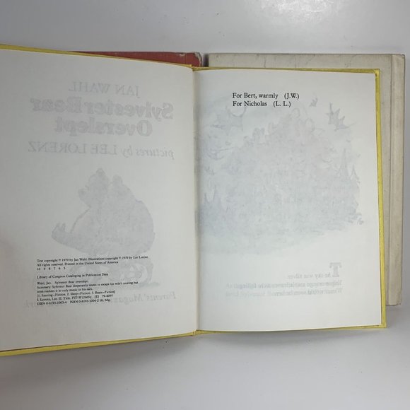 Parents Magazine Press Books Lot of 3 1980s Sylvester Bear Giggle Book - Picture 5 of 6